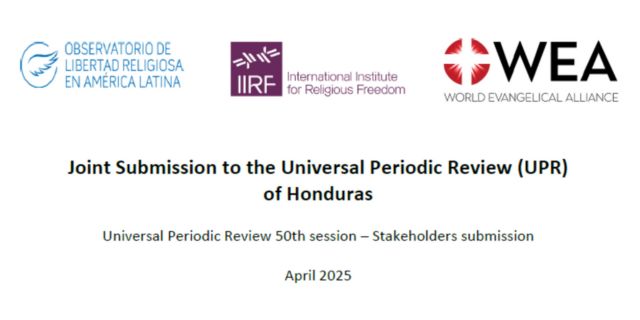 ONU | La Alianza Evangélica Mundial denuncia la violencia contra los cristianos en Honduras